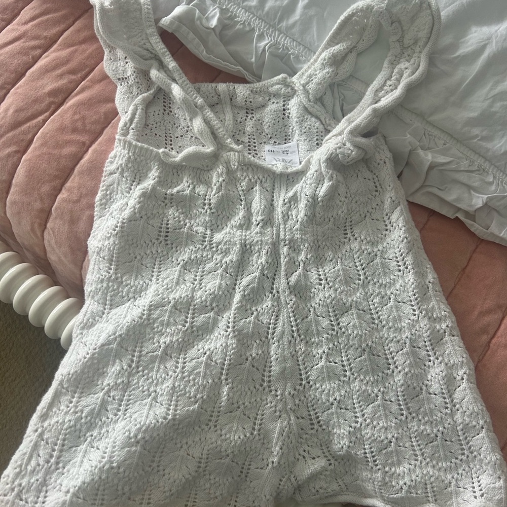 Zara Ivory Knit Top - Picture 2 of 3